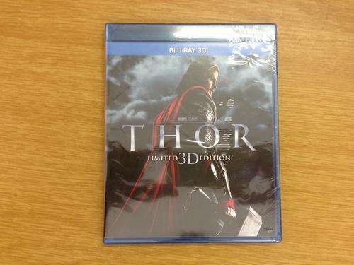 THOR LIMITED EDITION 3D BLU RAY BRAND NEW SEALED