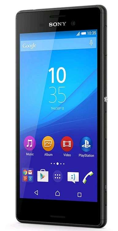 Sony Xperia M4 Aqua Dual Sim LTE (black) - Waterproof Phone