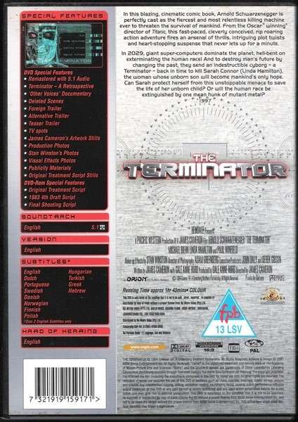 The Terminator (2-Disc Special Edition) [DVD]