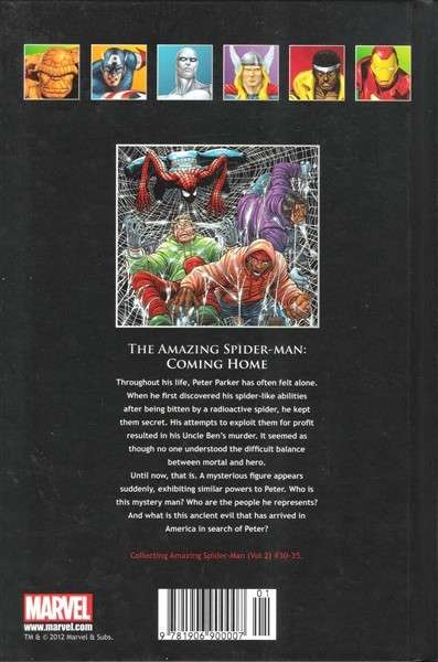 Marvel: The Ultimate Graphic Novels Collection [HC] The Amazing Spider-Man/Coming Home #21