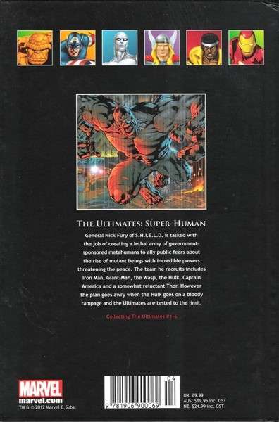 Marvel: The Ultimate Graphic Novels Collection [HC] The Ultimates/Super-Human #28