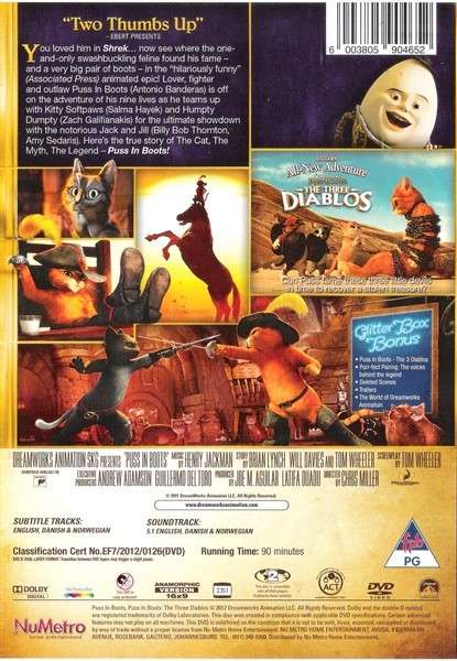 Puss in Boots [DVD]