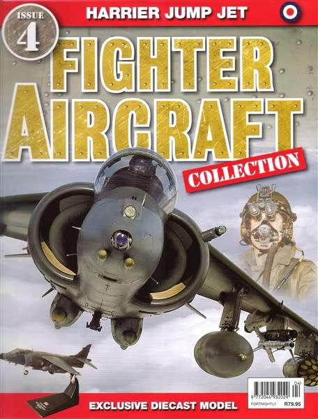 Fighter Aircraft Collection issue #4 Harrier Jump Jet [Magazine + Model]