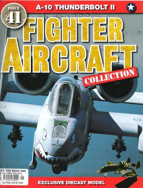 Fighter Aircraft Collection issue #41 A-10 Thunderbolt II [Magazine + Model]