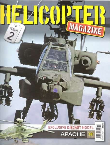 Helicopter Magazine issue #2 Apache [Magazine + Model]