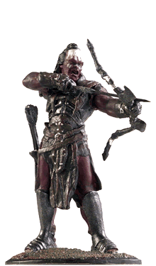 The Lord of the Rings Collector's Models #4 Lurtz at Parth Galen [Magazine & Figurine]