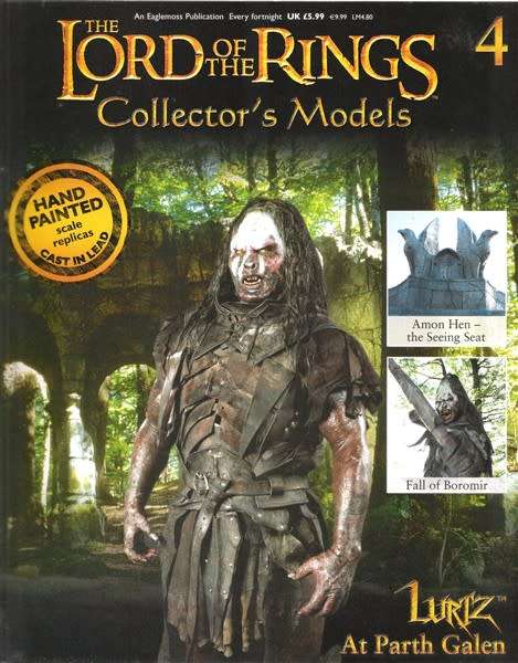 The Lord of the Rings Collector's Models #4 Lurtz at Parth Galen [Magazine & Figurine]