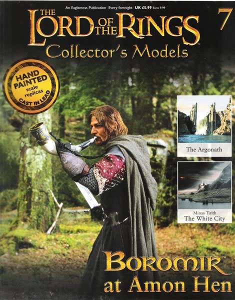 The Lord of the Rings Collector's Models #7 Boromir at Amon Hen [Magazine & Figurine]
