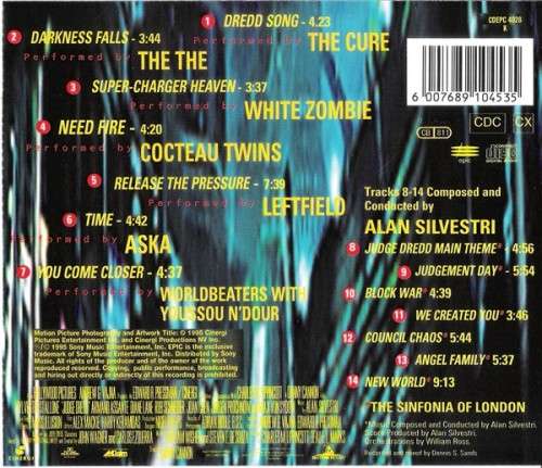 Judge Dredd Original Motion Picture Soundtrack (Sylvester Stallone) [CD]