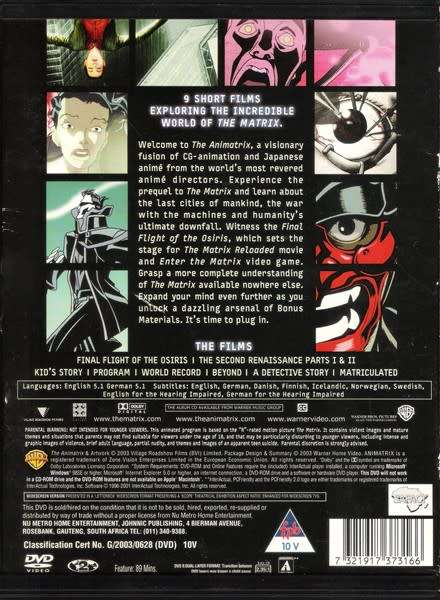 Animatrix [DVD]