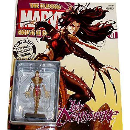 The Classic Marvel Figurine Collection #87 Lady Deathstrike [Figurine & Magazine]