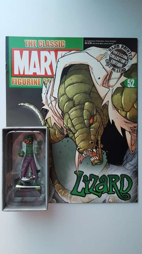The Classic Marvel Figurine Collection #52 Lizard [Figurine & Magazine]