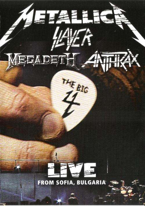 The Big 4 - Metallica Slayer Megadeath Anthrax - Live from Sofia, Bulgaria (2 Disc Set) [DVD]