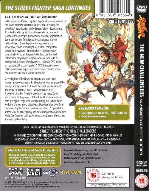 Street Fighter - The New Challengers [DVD]