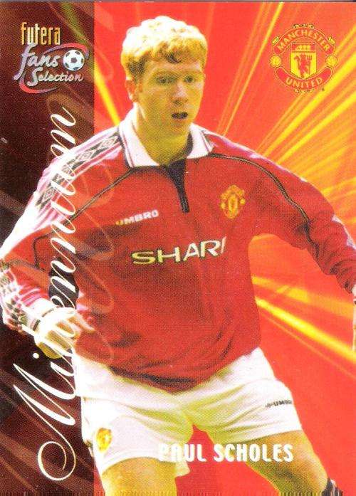 Soccer - 2000 Futera Manchester United Fans Selection #189 Paul Scholes Trading Card [Loose]