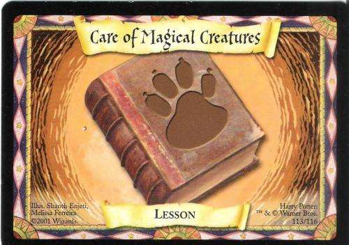 Harry Potter Trading Card Game #113 - Care of Magical Creatures