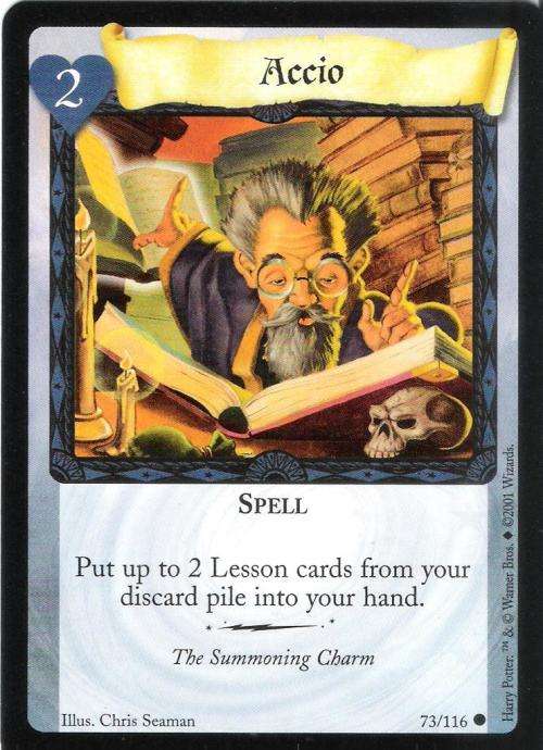 Harry Potter Trading Card Game #73 - Accio