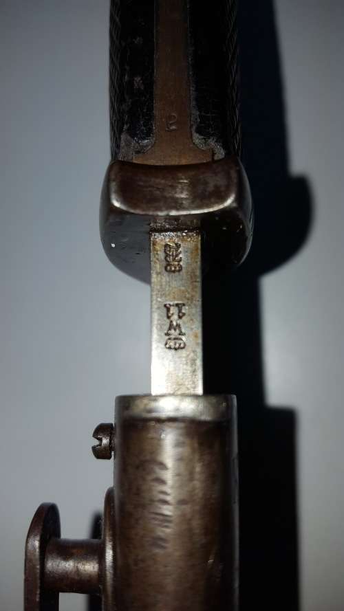 German KS98 ERFURT Sawback Bayonet + Scabbard ***Matching No. K.S.1317*** !!!RARE!!!