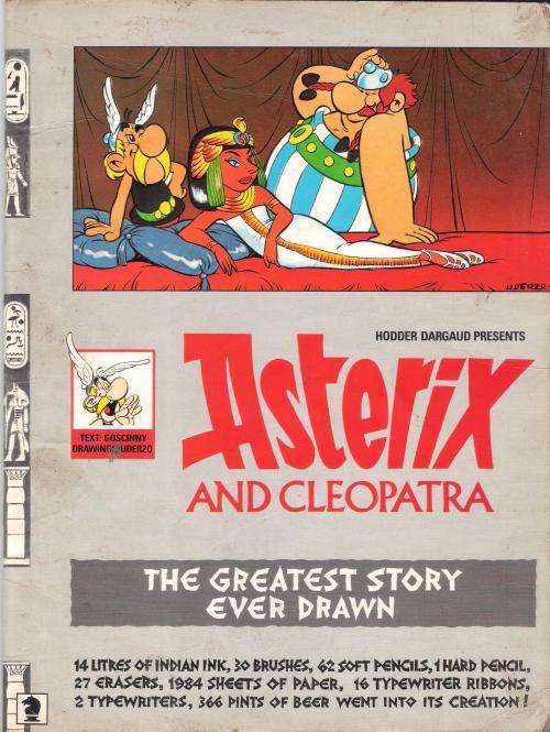 Asterix and Cleopatra by Goscinny and Uderzo (48 pgs.) [A5 Paperback]