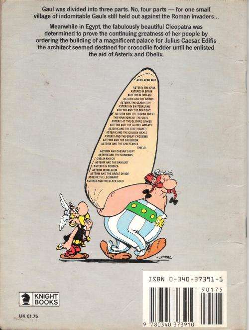 Asterix and Cleopatra by Goscinny and Uderzo (48 pgs.) [A5 Paperback]