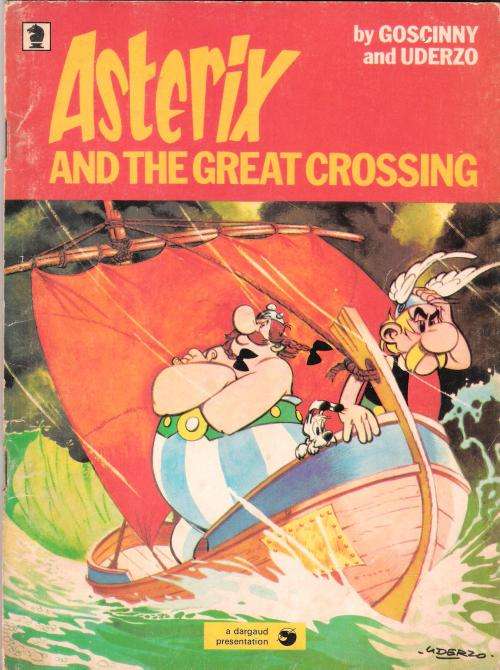 Asterix and the Great Crossing by Goscinny and Uderzo (48 pgs.) [A5 Paperback]