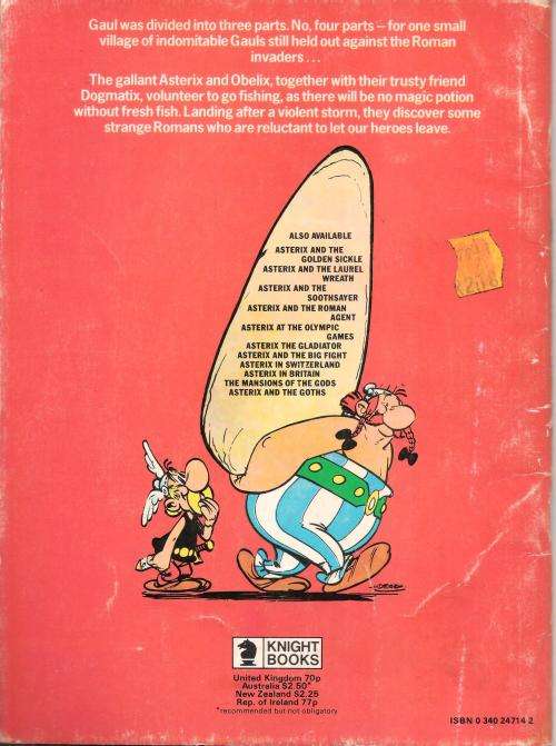 Asterix and the Great Crossing by Goscinny and Uderzo (48 pgs.) [A5 Paperback]