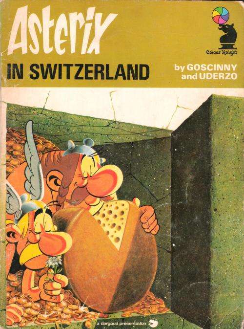 Asterix in Switzerland by Goscinny and Uderzo (48 pgs.) [A5 Paperback]