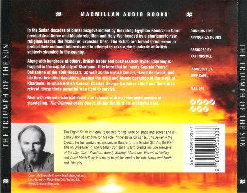 Wilbur Smith - The Triumph of the Sun (4CD) [Audio Book]