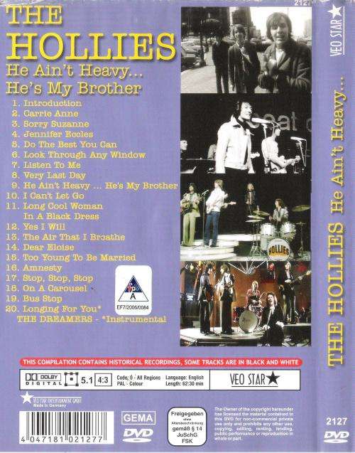 The Hollies- He Ain`t Heavey... He`s My Brother [DVD]