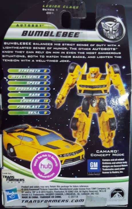 Transformers - Dark of the Moon - Cyberverse - Bumblebee