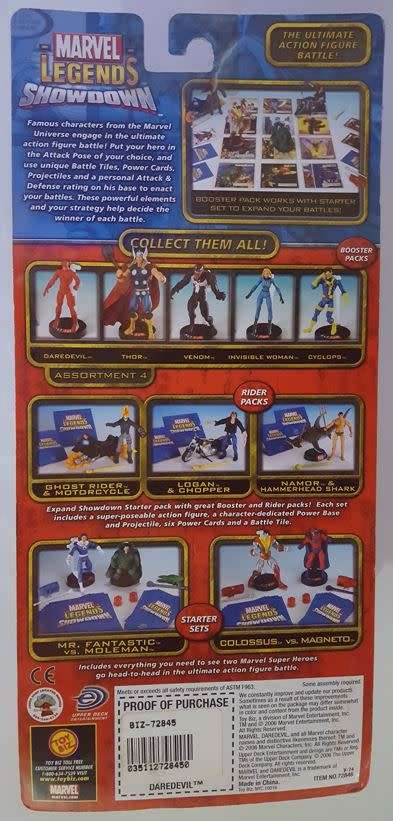 Marvel Legends SHOWDOWN Booster Pack Daredevil  [Toy Biz 2006]