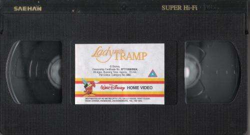 Lady and the Tramp (1955) [VHS]