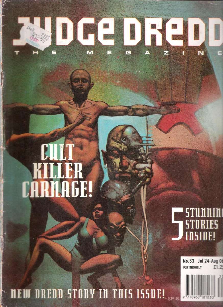 JUDGE DREDD - The Megazine Vol. 2 No.33 Jul 24 - Aug 06 (1993)