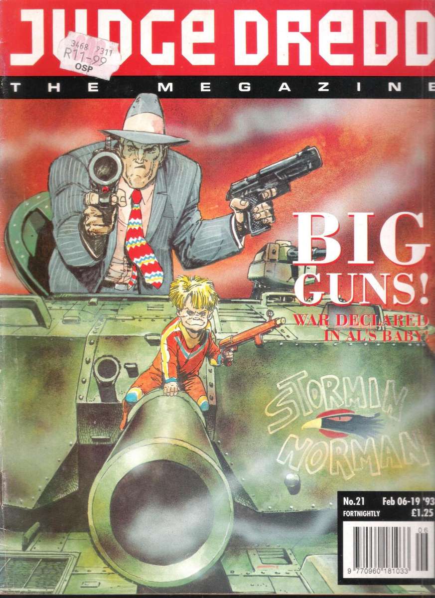 JUDGE DREDD - The Megazine Vol. 2 No.21 Feb 06 - 19 (1993)
