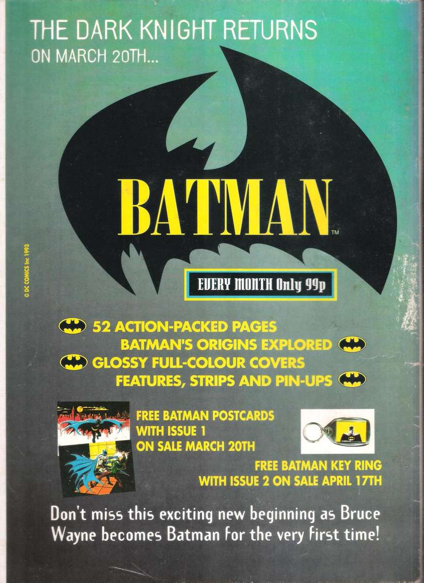 JUDGE DREDD - The Megazine Vol. 2 No.25 Apr 3 - 16 (1993)