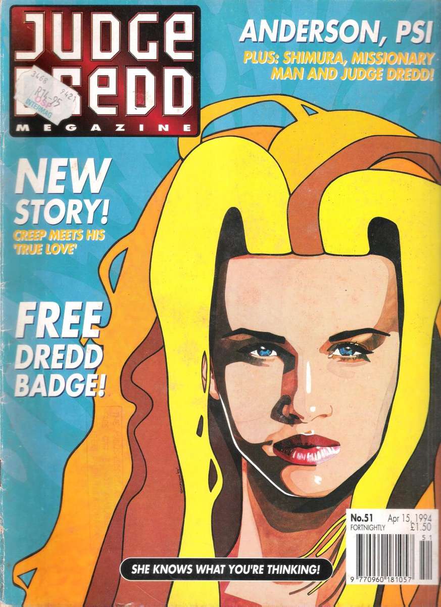 JUDGE DREDD - The Megazine Vol. 2 No.51 Apr 15 (1994)