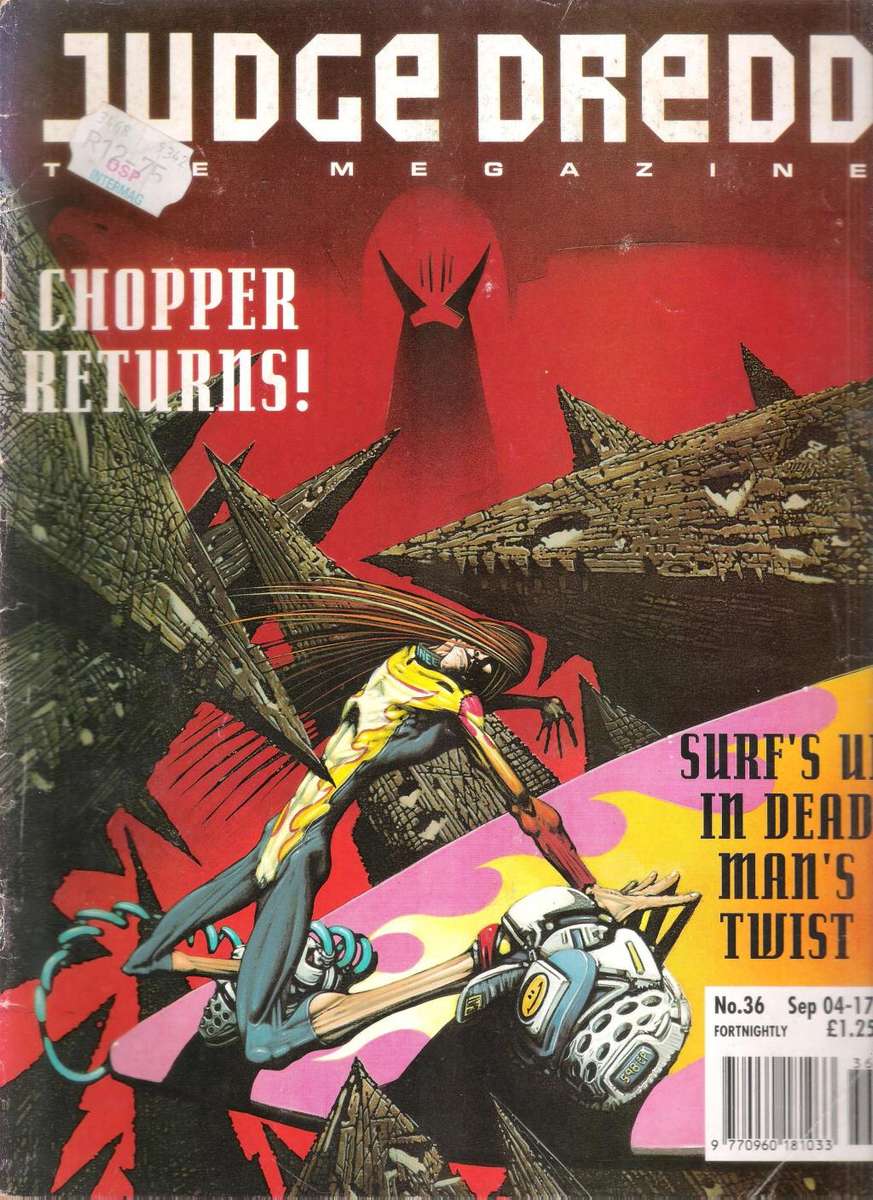 JUDGE DREDD - The Megazine Vol. 2 No.36 Sep 04 - 17 (1993)