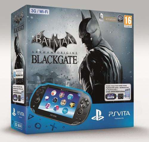 New PS Vita (3G/WiFi), Batman Blackgate and 4GB Memory Card