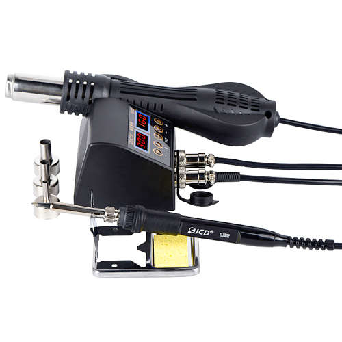 JCD 8898 HOT AIR WITH SOLDERING IRON AND EXTRAS
