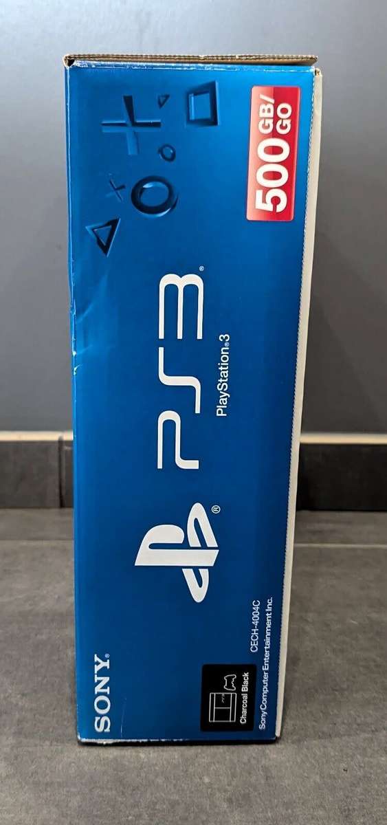 PS3 Superslim with Box 500gb with 54 games 44 on hardrive 10 on Game disk