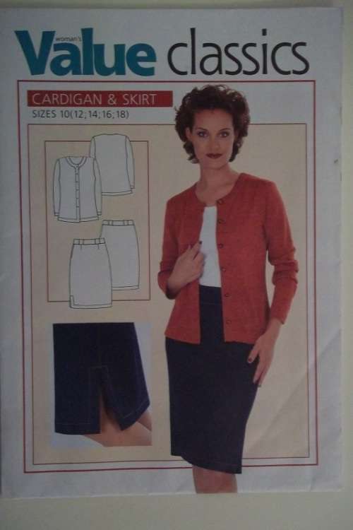 Contemporary Value Classics - Cardigan & Skirt - To fit sizes 10 - 18