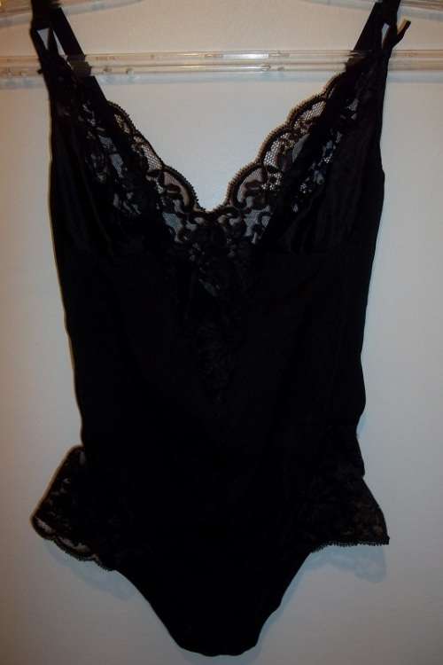 Black Stretch Body Suit from Woolworths - Size 34