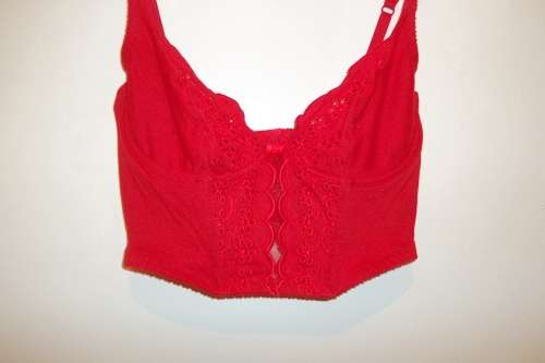 Red Bustier from Woolworths - 36 C