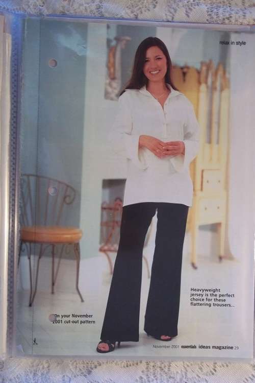 Essentials Contemporary Pattern E169 - Cool Combination Long Shirt & Trouses - To Fit Sizes 10 to 18