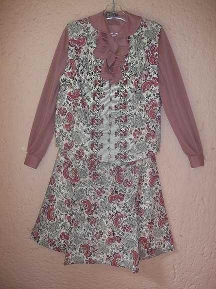 A RENA BOTOULAS CREATION - MAUVE 3 PIECE SUIT - PLUS SIZE