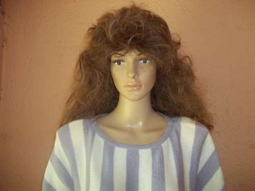 CARADA LILAC STRIPED LONG LINE VINTAGE SWEATER - SIZE 36