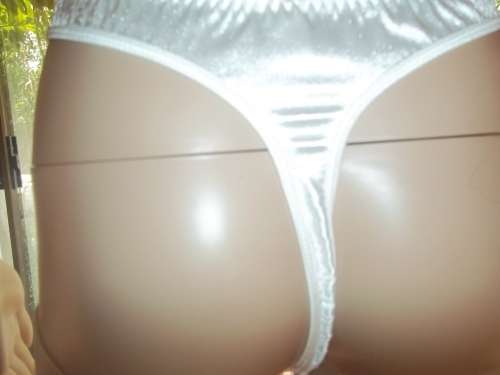 WHITE KELSO  BRA SET WITH BLUE LACE INSERTS - BRA SIZE - 34 C TANGO - MEDIUM