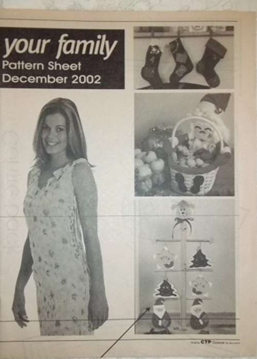 YOUR FAMILY - SUMMER TUNIC / DRESS PATTERN - DECEMBER 2002