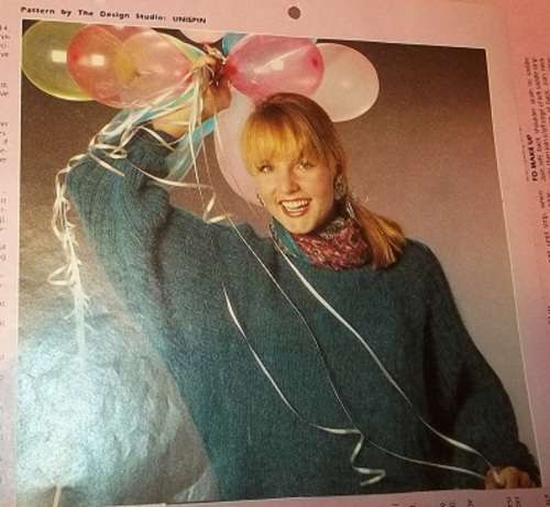 PERSONALITY SUPPLEMENT - VINTAGE KNITTING PATTERNS X 4 -  TO FIT BUST 91 cm