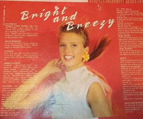 PERSONALITY SUPPLEMENT - VINTAGE KNITTING PATTERNS X 4 -  TO FIT BUST 91 cm